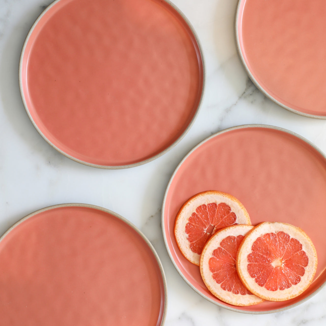 Coral Salad Plate